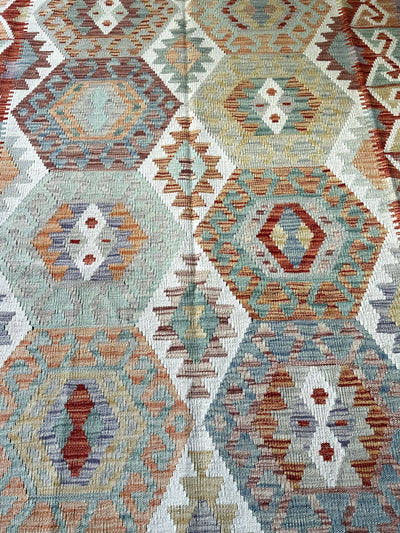 Kilim Chobi Handmade Multi Wool Rug (STK550-2096) 284X203CM