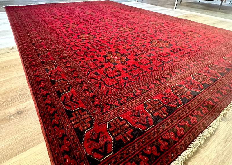 Khal Mohommadi Afghan Fine Tribal Rug (550-2063) 294X196CM