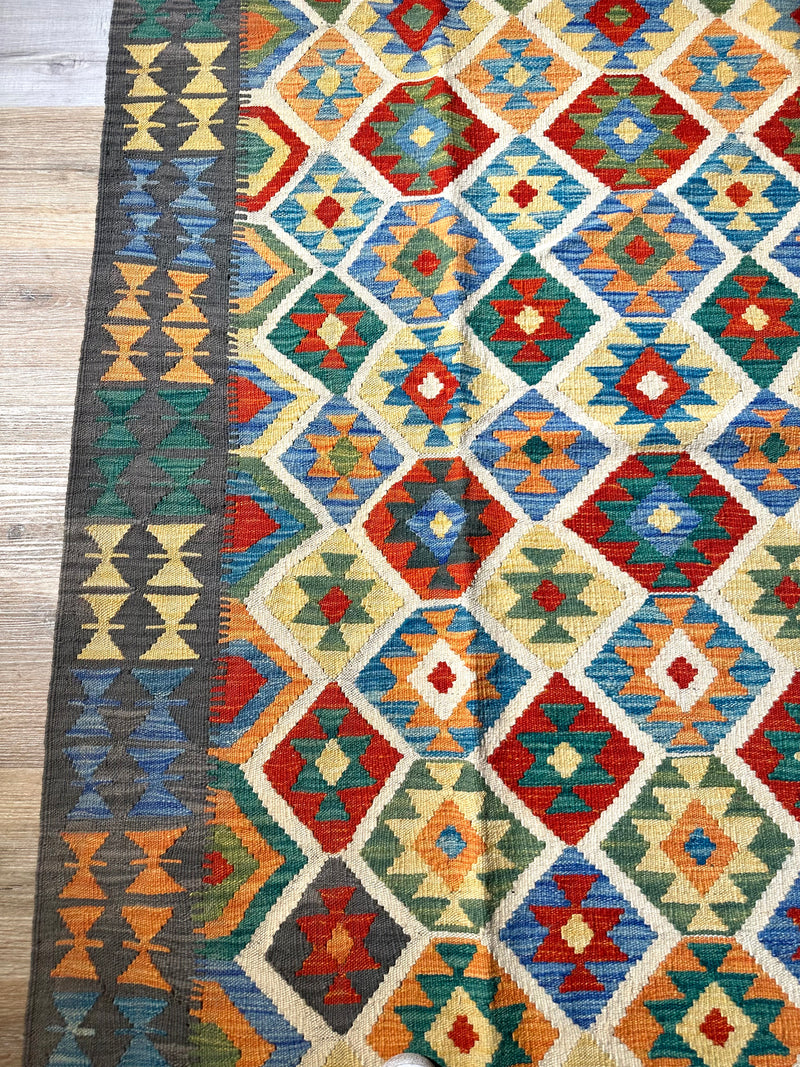 Kilim Chobi Handmade Multi Rug (STK550-1982) 296x209cm