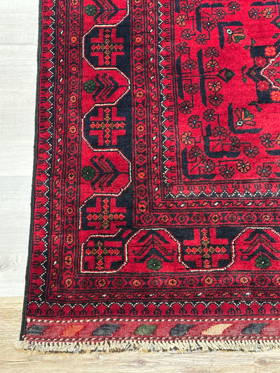 Kamyab Afghan Fine Tribal Wool Rug (550-2124) 156X104CM