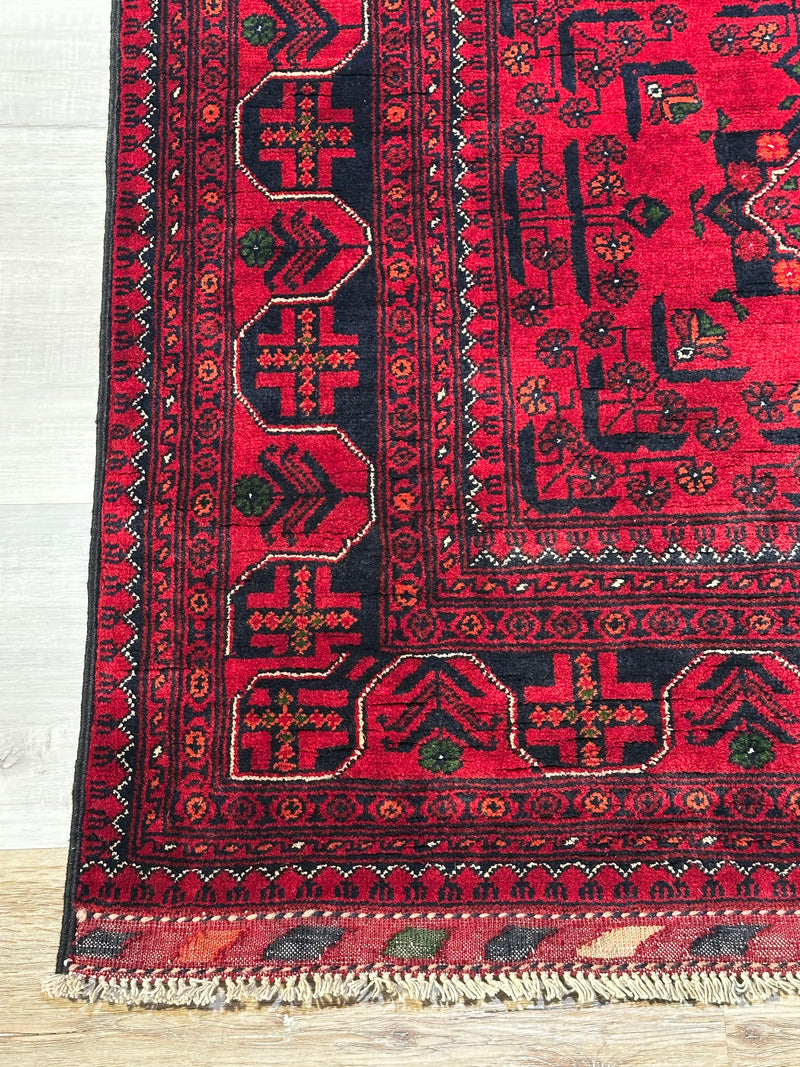 Kamyab Afghan Fine Tribal Wool Rug (550-2124) 156X104CM