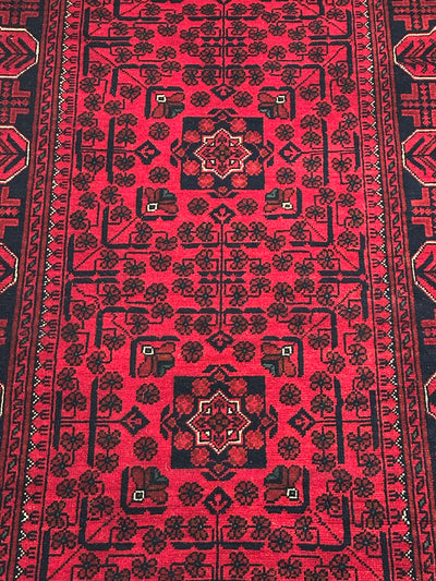Kamyab Afghan Fine Handmade Tribal Wool Runner Rug (550-2113) 595X80cm