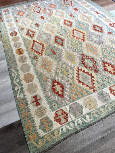 Kilim Chobi Handmade Multi Wool Rug (STK550-2093) 295X217CM
