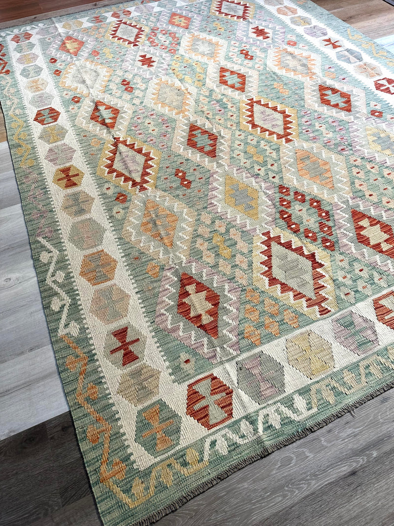 Kilim Chobi Handmade Multi Wool Rug (STK550-2093) 295X217CM