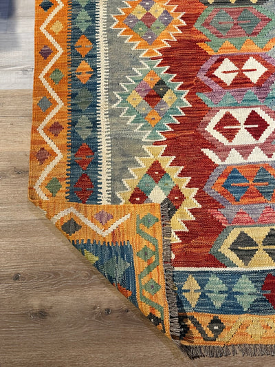 Kilim Chobi Handmade Multi Wool Rug (STK550-2056) 285X201CM