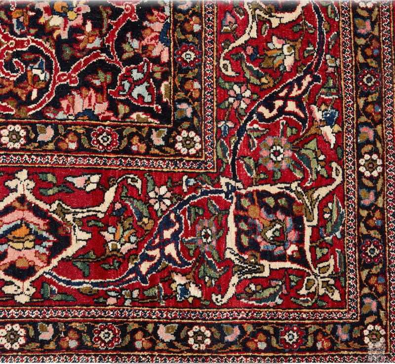 Isfahan Tree of Life Fine Persian Handmade Rug (STK600-1071) 187X126CM