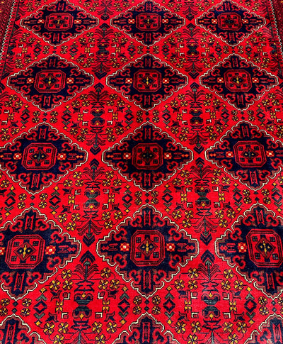 Kamyab Afghan Fine Tribal Wool Rug (550-2025) 294X197CM