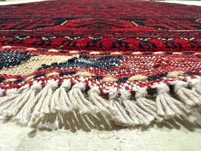 Kamyab Afghan Fine Handmade Tribal Wool Runner Rug (550-2113) 595X80cm