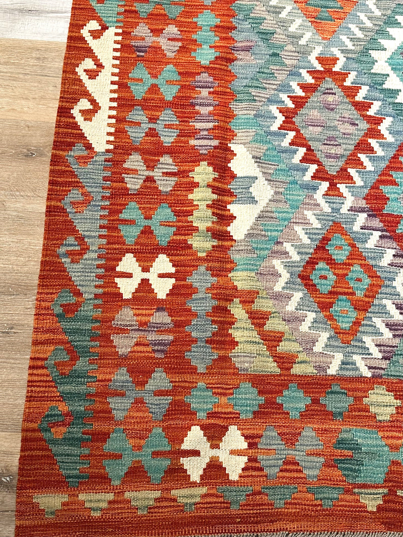 Kilim Chobi Handmade Multi Wool Rug (STK550-2045) 340X256CM