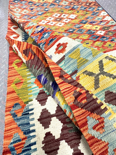 Kilim Chobi Handmade Multi Rug (STK550-1977) 390X300cm