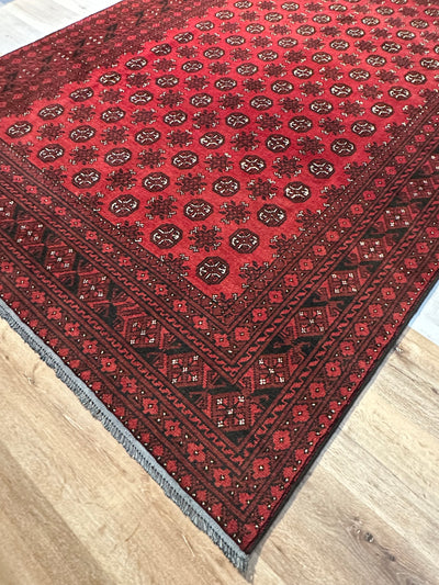 Bokhara Afghan Akhche Tribal Rug (STK550-2023) 292x197CM,Rugs Online Rugs Sydney Australia, www.rugsonlinerugs.com.au 