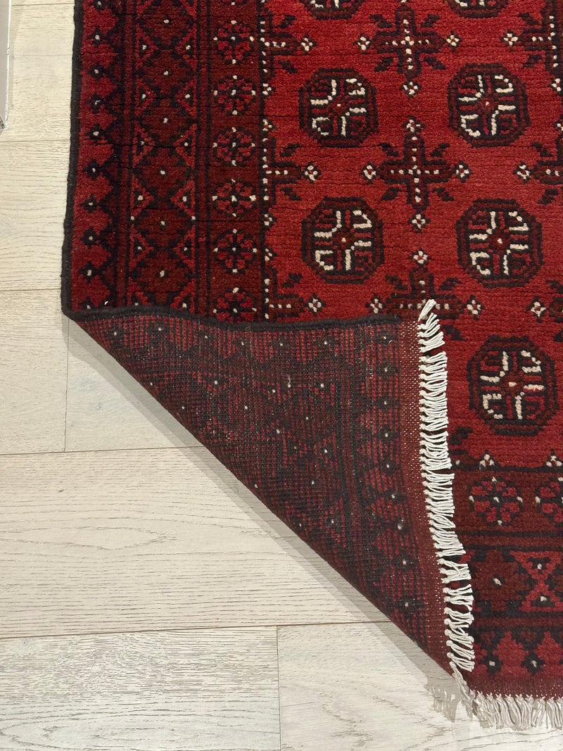 Bokhara Afghan Akhche Tribal Rug (STK550-1987) 486x82cm