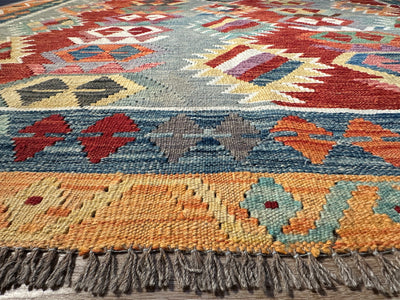 Kilim Chobi Handmade Multi Wool Rug (STK550-2056) 285X201CM