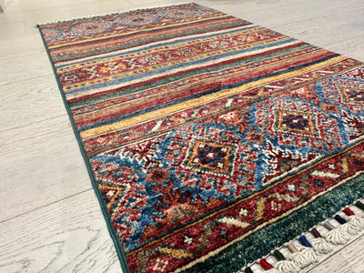 Kazak Khorjin Handmade Vegi Dye Rug (SKT550-1990) 97X60CM