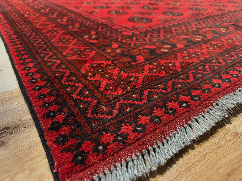 Bokhara Afghan Akhche Tribal Rug (STK550-2119) 239X170CM