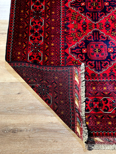 Kamyab Afghan Fine Tribal Wool Rug (550-2025) 294X197CM