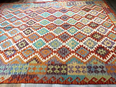 Kilim Chobi Handmade Multi Wool Rug (STK550-2114) 340X251CM