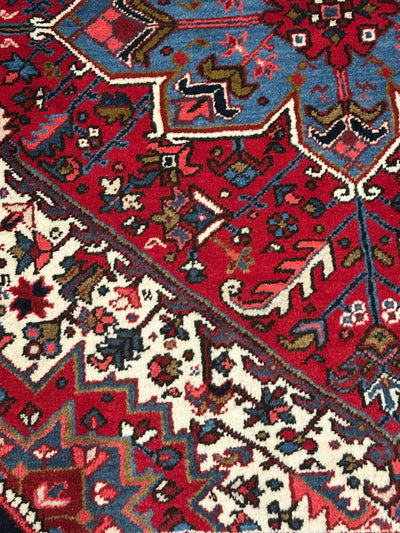 Heriz Fine Tribal Bold Geometric Wool Rug (STK310-4) 194X150CM