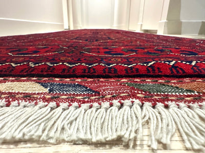 Kamyab Afghan Fine Handmade Tribal Wool Runner Rug (550-2089) 494X80cm