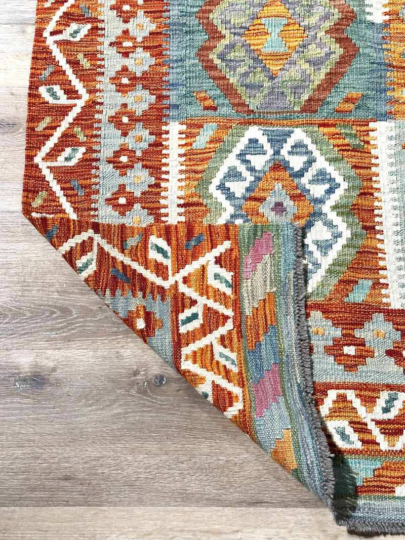 Kilim Chobi Handmade Multi Wool Rug (STK550-2102) 281X200CM