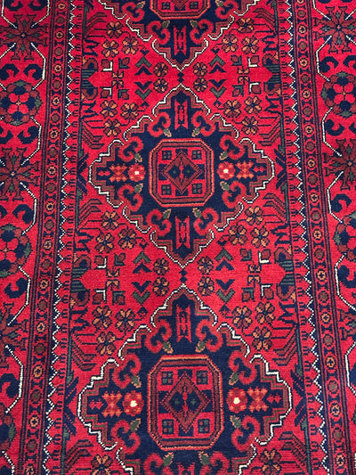 Kamyab Afghan Fine Handmade Tribal Wool Runner Rug (550-2089) 494X80cm