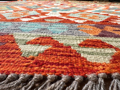 Kilim Chobi Handmade Multi Wool Rug (STK550-2114) 340X251CM