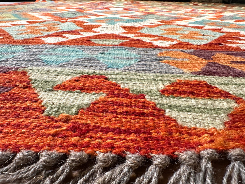 Kilim Chobi Handmade Multi Wool Rug (STK550-2114) 340X251CM
