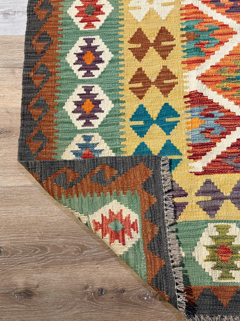 Kilim Chobi Handmade Multi Wool Rug (STK550-2055) 292X201CM