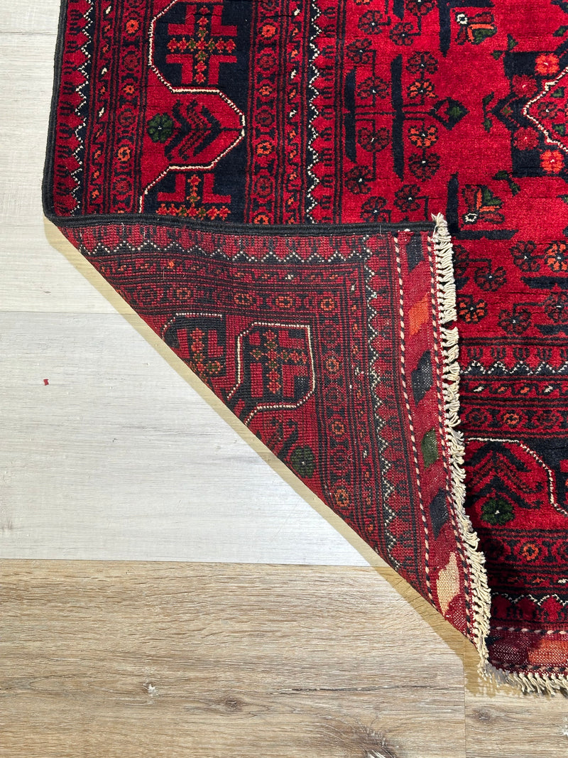 Kamyab Afghan Fine Tribal Wool Rug (550-2124) 156X104CM