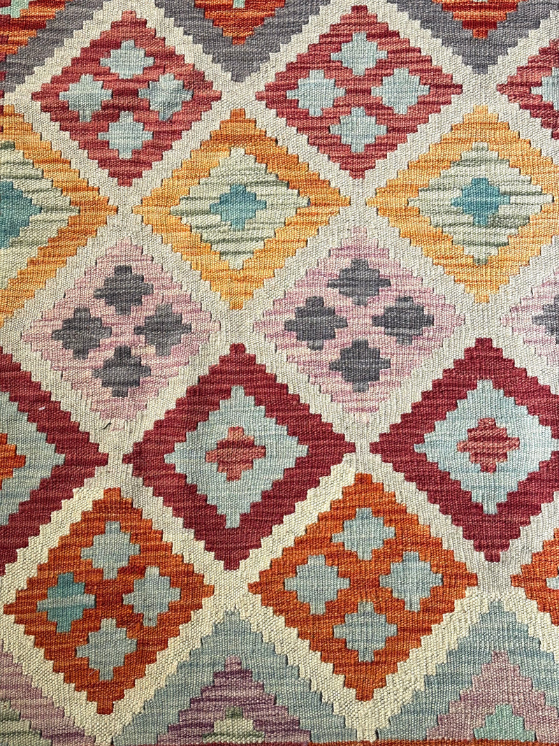 Kilim Chobi Handmade Multi Wool Rug (STK550-2061) 282X194CM