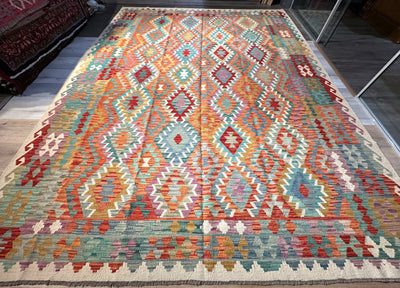 Kilim Chobi Handmade Multi Wool Rug (STK550-2046) 335X262CM