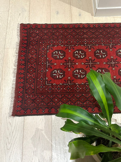 Bokhara Afghan Akhche Tribal Rug (STK550-1987) 486x82cm