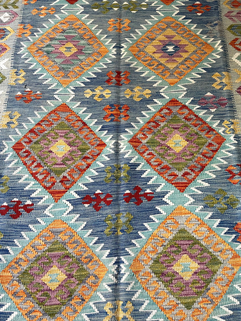 Kilim Chobi Handmade Multi Wool Rug (STK550-2098) 285X202CM