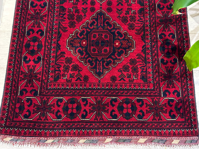 Kamyab Afghan Fine Handmade Tribal Wool Runner Rug (550-2034) 465X82cm