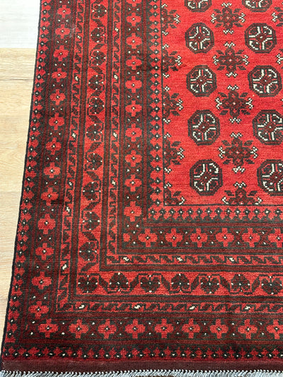 Bokhara Afghan Akhche Tribal Rug (STK550-2022) 292x197cm