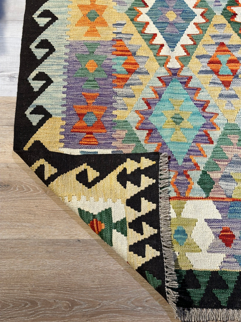 Kilim Chobi Handmade Multi Wool Rug (STK550-2052) 287X196CM