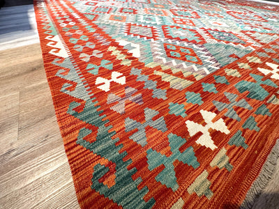 Kilim Chobi Handmade Multi Wool Rug (STK550-2045) 340X256CM