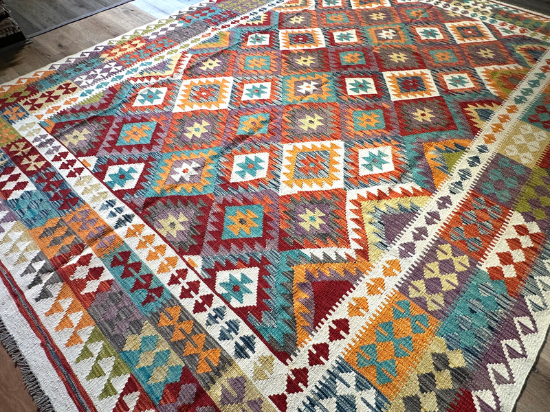 Kilim Chobi Handmade Multi Wool Rug (STK550-2115) 339X255CM