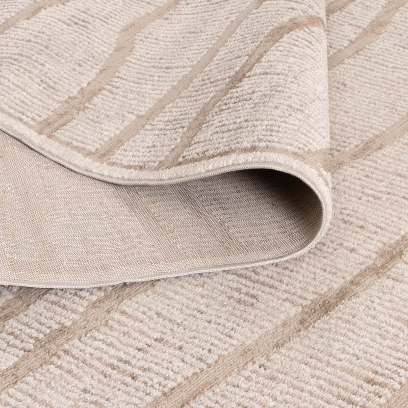 Eliza Abstract Ivory Lines Rug