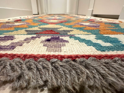 Kilim Chobi Handmade Multi Wool Runner Rug (STK550-2081) 295x80cm