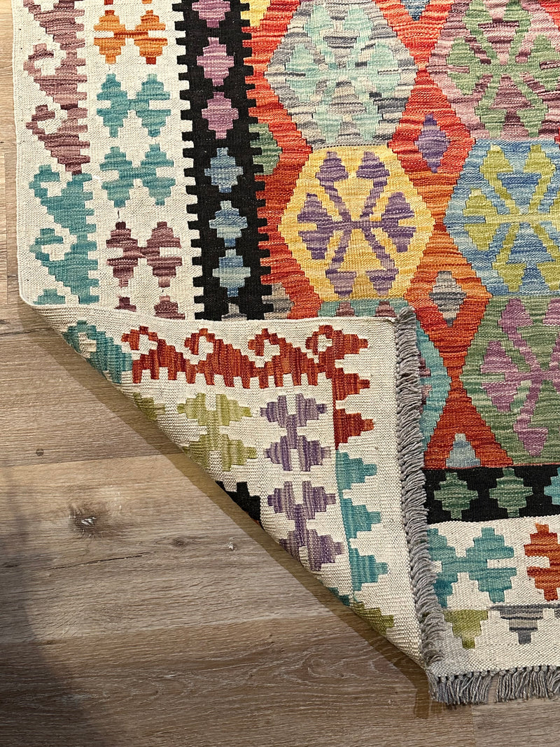 Kilim Chobi Handmade Multi Wool Rug (STK550-2027) 350X255CM