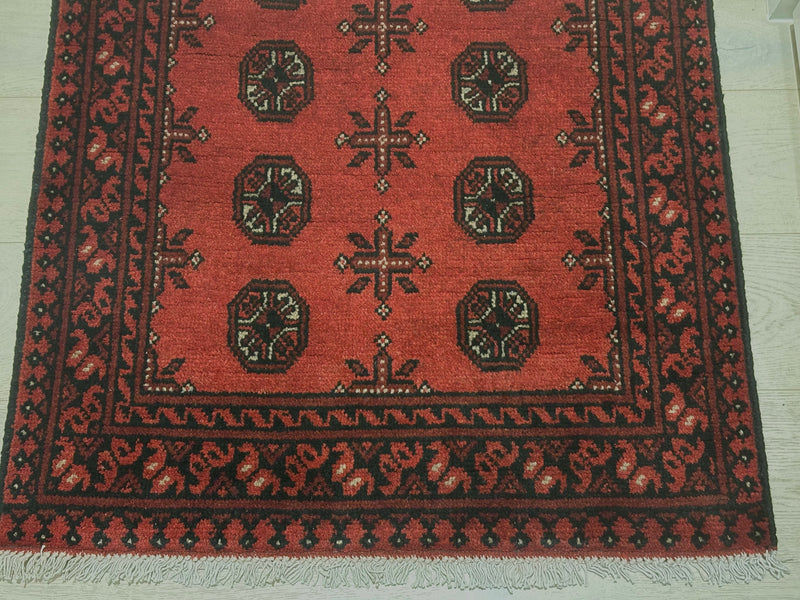 Bokhara Afghan Akhche Tribal Rug (STK550-1983) 200x84cm