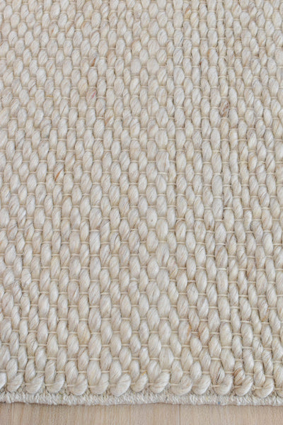 Cosmopolitan Chicago Skandi Earth Linen Wool Rug
