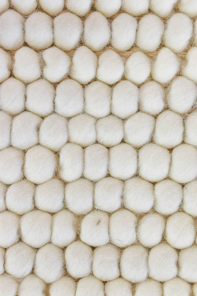 Cosmopolitan Chunky Skandi Ivory Tusk Wool Rug