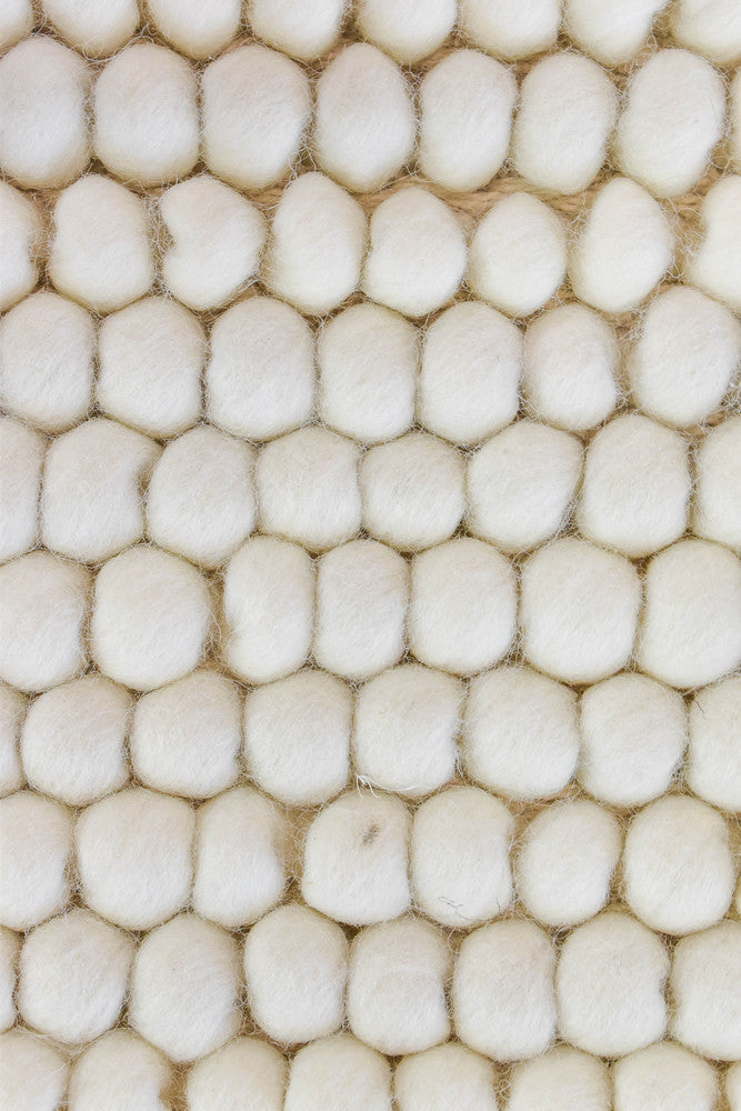 Cosmopolitan Chunky Skandi Ivory Tusk Wool Rug