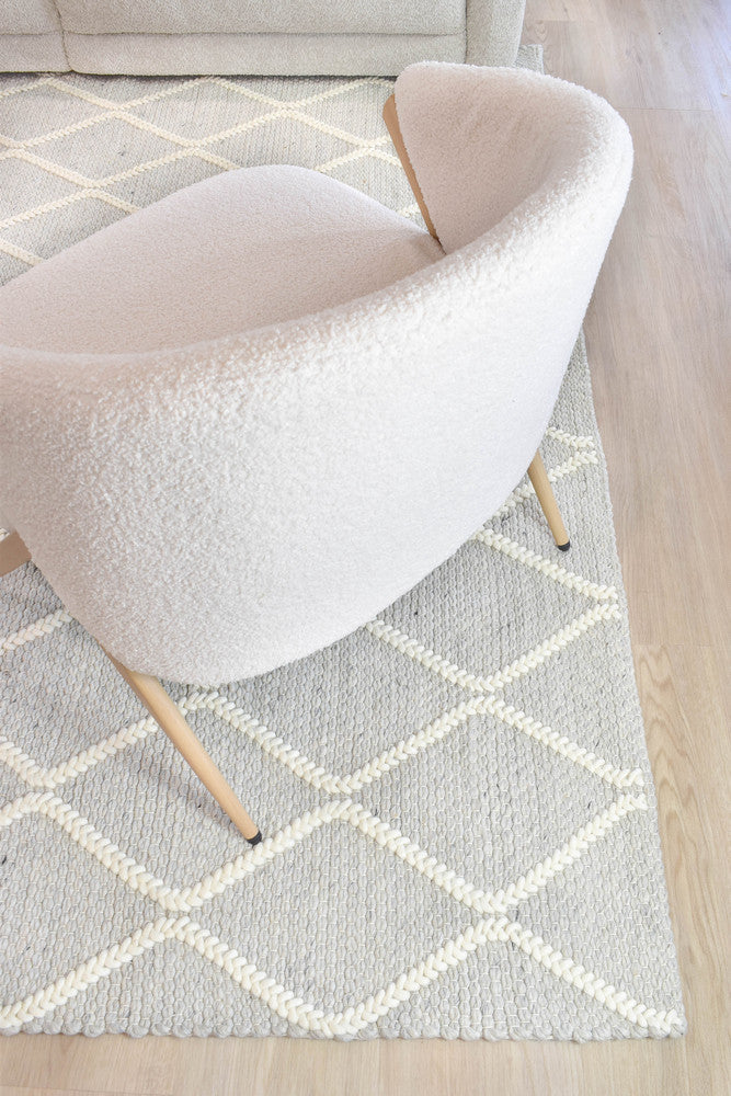 Cosmopolitan Skandi Stone Wash Wool Rug