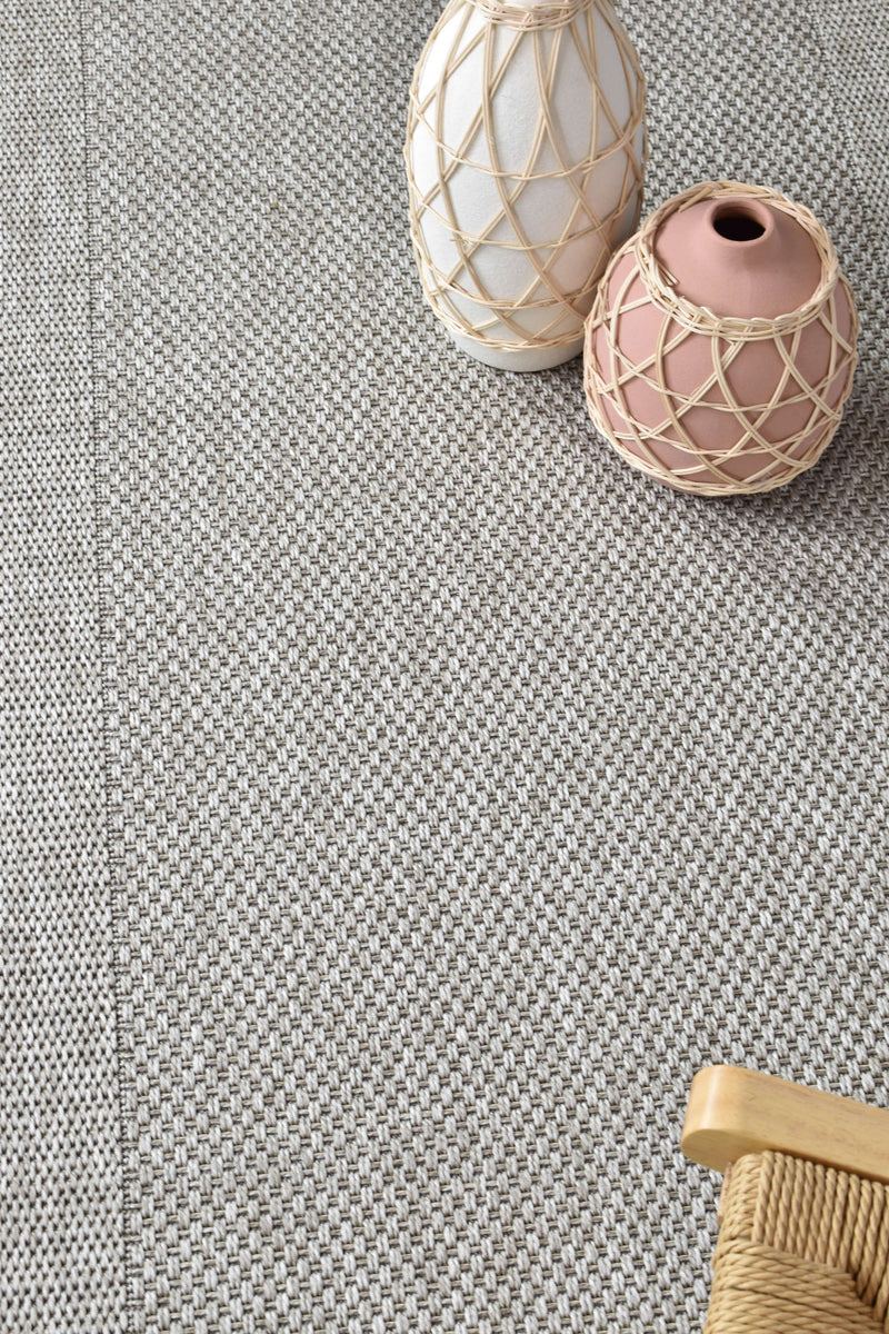 Outdoor Sisal 3900-37 Grey Runner Rug