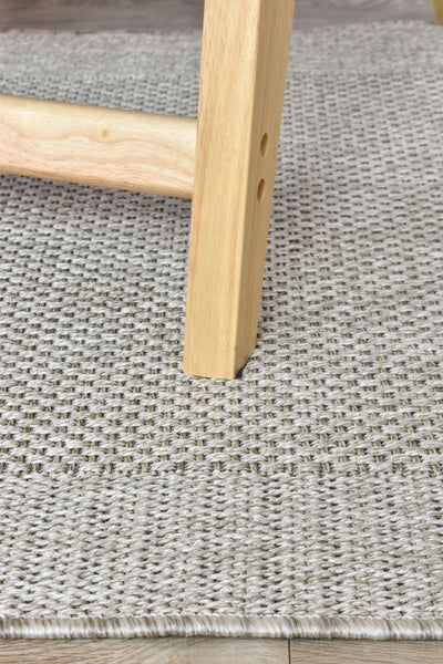 Outdoor Sisal 3900-37 Grey Runner Rug