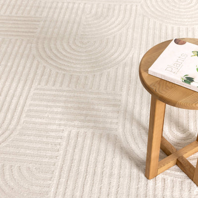 Eliza Arches Silver Rug