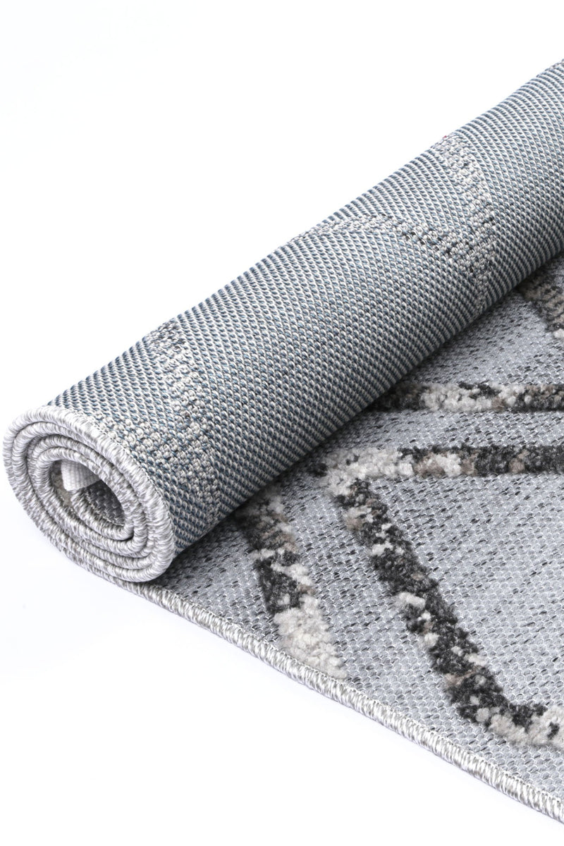 Armando Angular Grey Taupe Rug